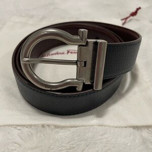 Ferragamo Gancini Belt EUC